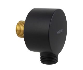 Комплект для душа Aquatek Вега AQ1076MB 3 в 1 AQ1066MB+AQ2454MB+AQ2011MB чёрный матовый